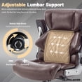 thumbnail image 6 of Qusaphy Big & Tall Office Chair 800LBS Heavy Duty - Ergonomic PU Leather Chair with 5D Armrests, 90°-120° Recline, Silent Wheels, 6 of 9