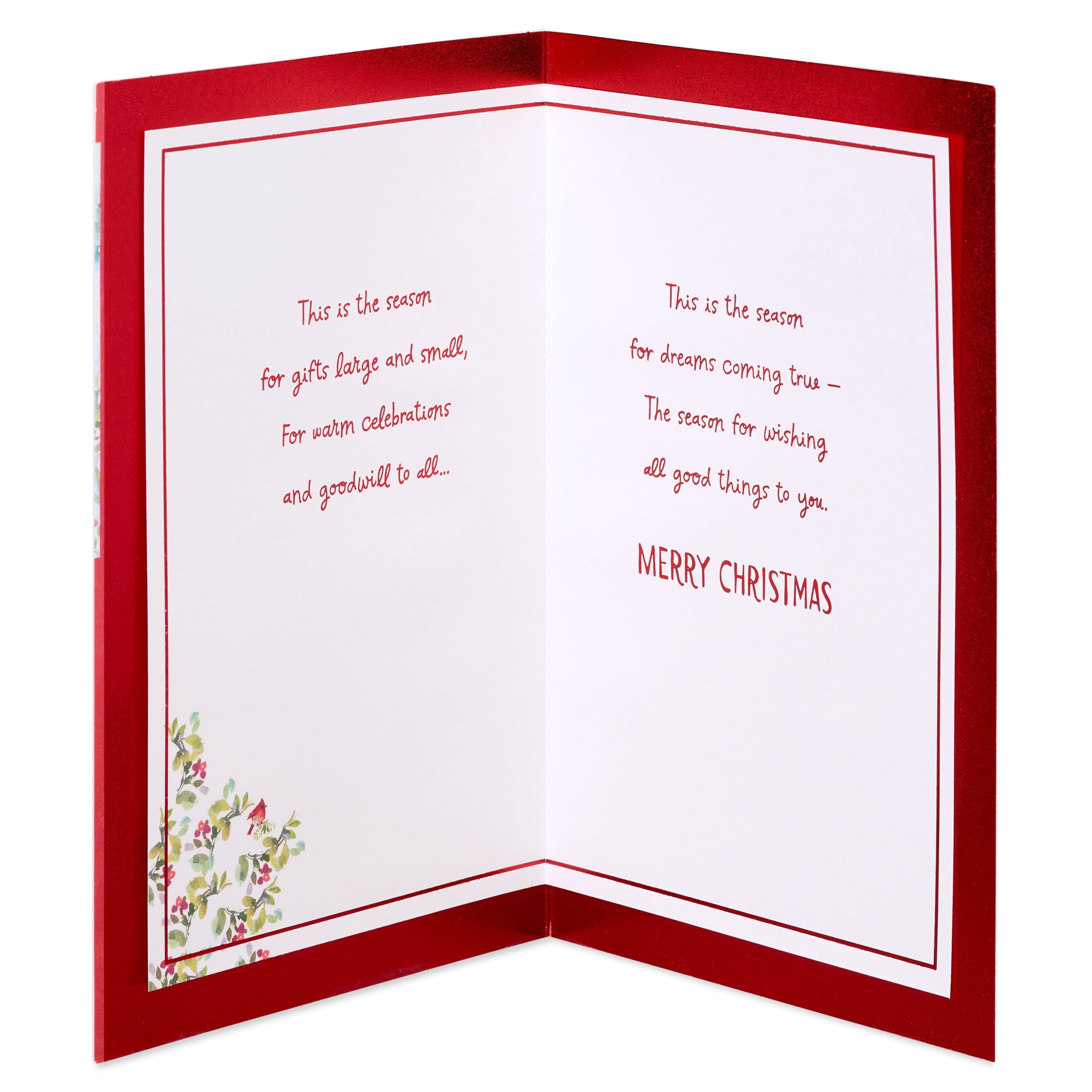 American Greetings Christmas Card for Anyone (Season for Wishing)