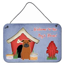 Carolines Treasures BB2865DS812 Dog House Collection Chinese Chongqing Dog Wall or Door Hanging Prints 8x12 multicolor