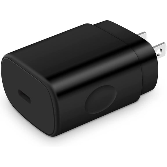 25W Samsung Super Fast Charger USB C Wall Plug Type C Charger Adapter Fast Charging Block for Samsung Galaxy A16 A17 A15 5G/Watch 8 7 Ultra 6/A35/A54/S25/S24/Z Flip/Fold7/S23