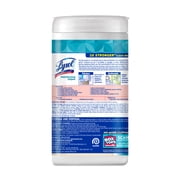 Lysol Disinfecting Wipes, All Purpose Cleaner, Multi Surface Antibacterial Cleaning Wipes, Cleaning Supplies, Coconut & Sea Minerals Scent, 80 Count
