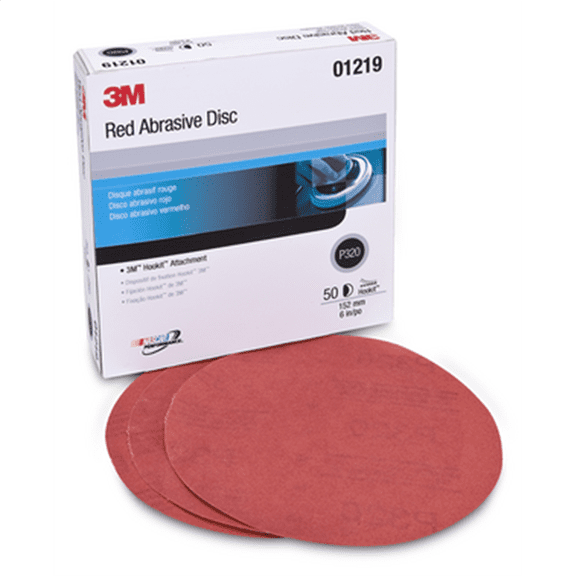 3M HOOKIT DISC 01219 6 IN P320 50/BOX