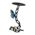 thumbnail image 4 of Candelabro de cadena con forma de mariposa, centro de mesa, decoración del hogar, adorno decorativo Mariposa azul, 4 of 9