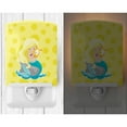 thumbnail image 2 of Caroline's Treasures BB8830CNL Beach Mermaid Blonde Hair Toni Ceramic Night Light, 6x4x3", multicolor, 2 of 2