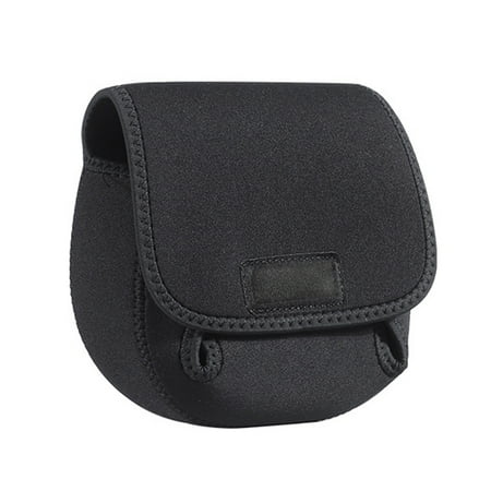 BIBABLYKE Pocket Fishing Reel Bag Pouches Water proof Protective Case Cover For Spinning Reel Baitcasting Reel Drum Storage Bag