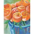 thumbnail image 2 of Seay, Anne 15x18 White Modern Wood Framed Museum Art Print Titled - Orange Roses, 2 of 4