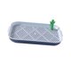 thumbnail image 4 of Entrenamiento para ir al baño para perros, bandeja para orinal, almohadilla de entrenamiento, caja de arena para inodoro, entrenador para orinal para Gris Salvador Dali Bandeja sanitaria, 4 of 10