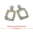 thumbnail image 3 of Sonducket 1 par de pendientes para mujer, joyería sencilla para niñas, pendientes Retro exquisitos para cumpleaños, Día de Acción de Gracias, Ropa, zapatos y accesorios Miscelánea Azul Sonducket AP009072-05, 3 of 6