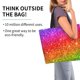 thumbnail image 2 of Disketp Colorful Glitter Bolsa Tote Estampada para Mujer, Bolso de Hombro y de Mano para Compras y Viajes, 2 of 8