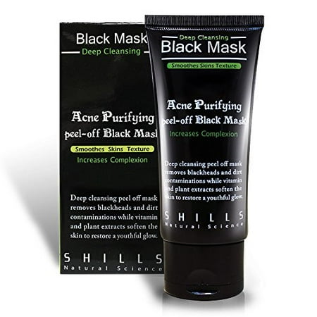 mask blackhead peel face facial shills purifying acne removing cleansing deep charcoal walmart natural masks clear skin cleanser remover single