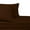Chocolate, variant on Luxury Attached Waterbed Sheet Set Solid 450 Thread Count