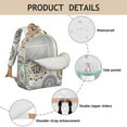 thumbnail image 2 of Bohemian Vintage Ethnic Travel Backpack - Durable Lightweight Bag for Teens, 2 of 3