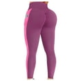 thumbnail image 5 of Women's High Waist Slimming Booty Leggings Yoga Pants Slimming Tight Pants Fitness Running Hip Pants With Pocket, 5 of 5