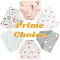 thumbnail image 3 of Jeccie Kids Baby Girls Lovely 100% Cotton Briefs, Soft Underwear 6-Pack,#E for 3-4 Years, 3 of 10