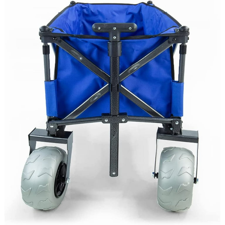 Challenger Mobility Folding Beach Wagon with Balloon Tires