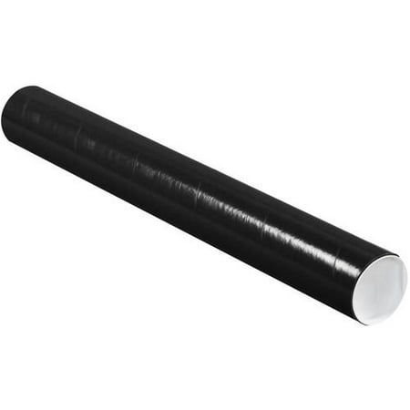 3 x 24 Mailing Tubes - Midnight Black (240 Qty.)