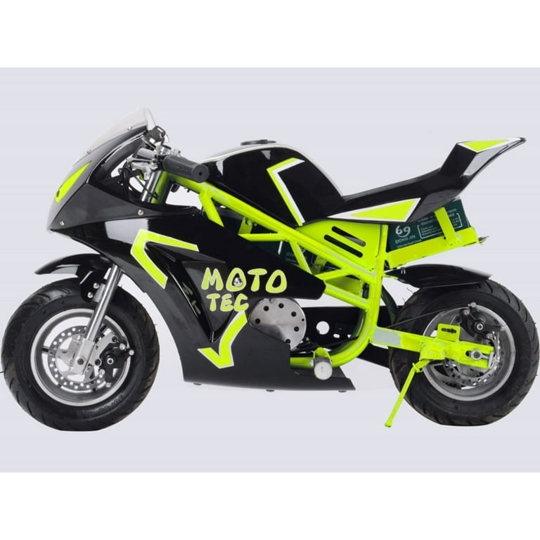 MotoTec 36v 500w Electric Powered Pocket Bike Mini Motorcycle GT