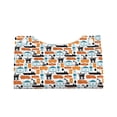 thumbnail image 4 of Lsque Industrial Transportations Printed Long Tissue Box Cover Holder, Facial Paper Organizer Dispenser,Triangle with Bottom Belt, PVC Leather Decorative Organizer, 4 of 9
