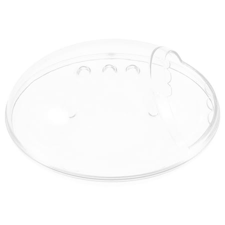 Tineasur Transparent Hamster Bath Bowl with Strong Wear Resistance for Small Pet Cage Accessories