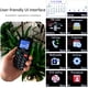 thumbnail image 2 of Artfone CS181 GSM Teléfono Móvil para Personas Mayores Libre con Teclas Grandes, Botón SOS Dual SIM y Linterna, Radio FM, Linterna - Negro, 2 of 5