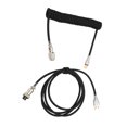 thumbnail image 4 of Custom Coiled Keyboard Cable, Fast Charging, Wide Compatible, Type C Plug, Double Sleeve, Scope Of Application For USB C To USB A Keyboard, 4 of 8