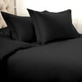 thumbnail image 2 of Superior Egyptian Cotton Duvet Cover Set, King/ Cal King, Black, 2 of 7
