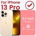 thumbnail image 2 of Shockproof Liquid Silicone Designed for iPhone 13 Pro Case Gel Rubber Full Body Protection Anti-Shock Cover Case Drop Protection 6.1inch-Chalk Pink, 2 of 6