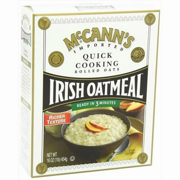 Mcanns Quick Cook Irish Oatmeal 16 Oz - Pack of 12