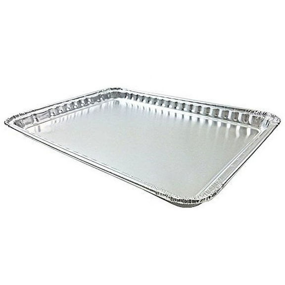 16" x 11" Oblong Cookie Sheet Disposable Aluminum Foil Baking Pan Trays (Pack of 20)