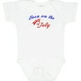 thumbnail image 3 of Inktastic Born on the 4th of July Boys or Girls Baby Bodysuit, 3 of 5