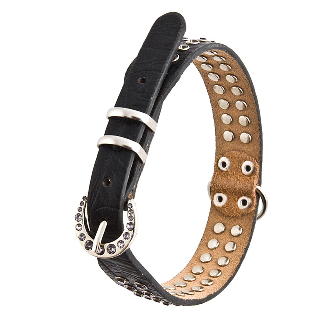 xs leather dog collar