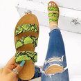 thumbnail image 1 of Sandalias Mujer Zapatillas planas Punta abierta Cómoda Playa Zapatos romanos Flip Flop Wmkox8yii hj789, 1 of 9