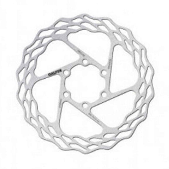 Galfer 160mm Rotor, 6-Bolt , 1.8mm, Road, Silver