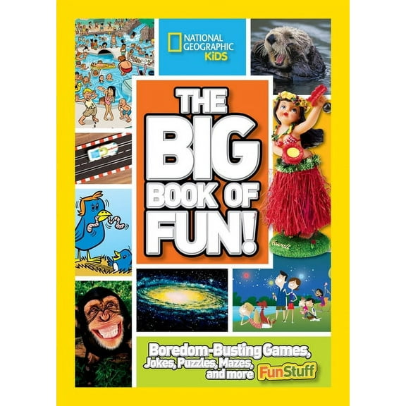 The Big Book of Fun!: Boredom-Busting Games, Jokes, Puzzles, Mazes, and More Fun Stuff, (Paperback), English, 7.92" x 0.18" x 1.50"