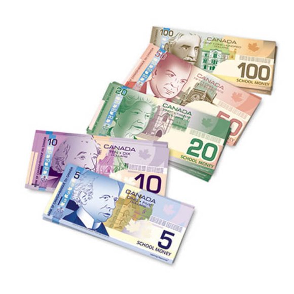 LRM2358M - CANADIAN PLAY MONEY BILLS