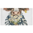 thumbnail image 2 of Bull Cow Daisies 3 Ring Binders 1.5 inch Hardcover File Folders with Interior Pockets A4 Size Organizer for School Office Hospital Set of 2, 2 of 8