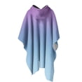thumbnail image 4 of YanHoo Women's Hooded Cloak Gradient Color Cape Holiday Outwear Halloween Costumes Womens Witch Costume, 4 of 6