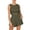 Blackish Green, variant on Women's 2 Piece Set, Sleeveless Short Top and High Waist Shorts Outfit, Casual Solid Color Workout Sets for Women, Beach Cover Ups, Vacation and Gym Wear​-Blackish Green