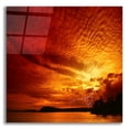 thumbnail image 1 of Epic Art 'Red Storm' by Philippe Sainte-Laudy, Acrylic Glass Wall Art, 12"x12", 1 of 8