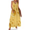 thumbnail image 1 of Vestido sin mangas de queso suizo Vestido de noche para mujer Vestidos de gala Ropa femenina, 1 of 7