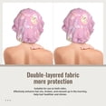 thumbnail image 2 of Kdxio Butterfly 1 Pattern Satin Bonnet Silk Bonnet Hair Bonnet for Sleeping Hair Bonnets for Women Curly Natural Hair, 2 of 6