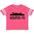 thumbnail image 3 of Inktastic Memphis Tennessee City Skyline Boys or Girls Toddler T-Shirt, 3 of 5