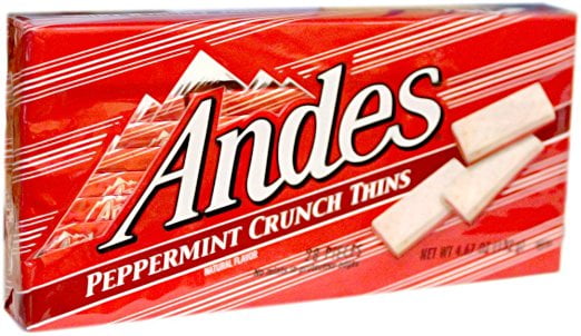Andes Baking Chips Andes Peppermint Crunch Thins by Generic