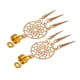 thumbnail image 5 of 10 piezas de accesorios unisex para rastas de barba, tubo de resorte para rastas de barba para bodas, vida diaria, dorado, 5 of 10