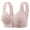 Gray, variant on Bras for Women, Front Closure Bras for Older Women No Underwire Full Coverage Comfort Bra Plus Size Breathable Easy Buckle Corset Bralettes, Wireless Bra, Bras (Green, XL)