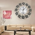thumbnail image 4 of Chic Decor, Crystal Wall Clock Aluminum Sparkling Bling, Modern Design For A Fashionable Home, 4 of 6