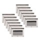 thumbnail image 1 of Estuches para lápices, organizador de escritorio, 12 piezas, carpeta de tela con ojales, B5, bolsa de almacenamiento para oficina, con tres agujeros y cremallera, estuche para bolígrafos, artículos es, 1 of 3