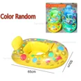 thumbnail image 1 of Baby Inflatable Swimming Rings Baby Float Circle Swimming Inflatable Infant Floating Swim Pool Accessories Sunshade Circle Toys army green, 1 of 6
