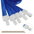 thumbnail image 4 of Uxcell Flat Neck Lanyards with Hook for ID Card Name Tag Badge Holders Blue 5Pack, 4 of 6
