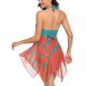 thumbnail image 1 of Trajes de baño sexy para mujer Traje de baño tankini de malla de dos piezas, punto azul, l, 1 of 2